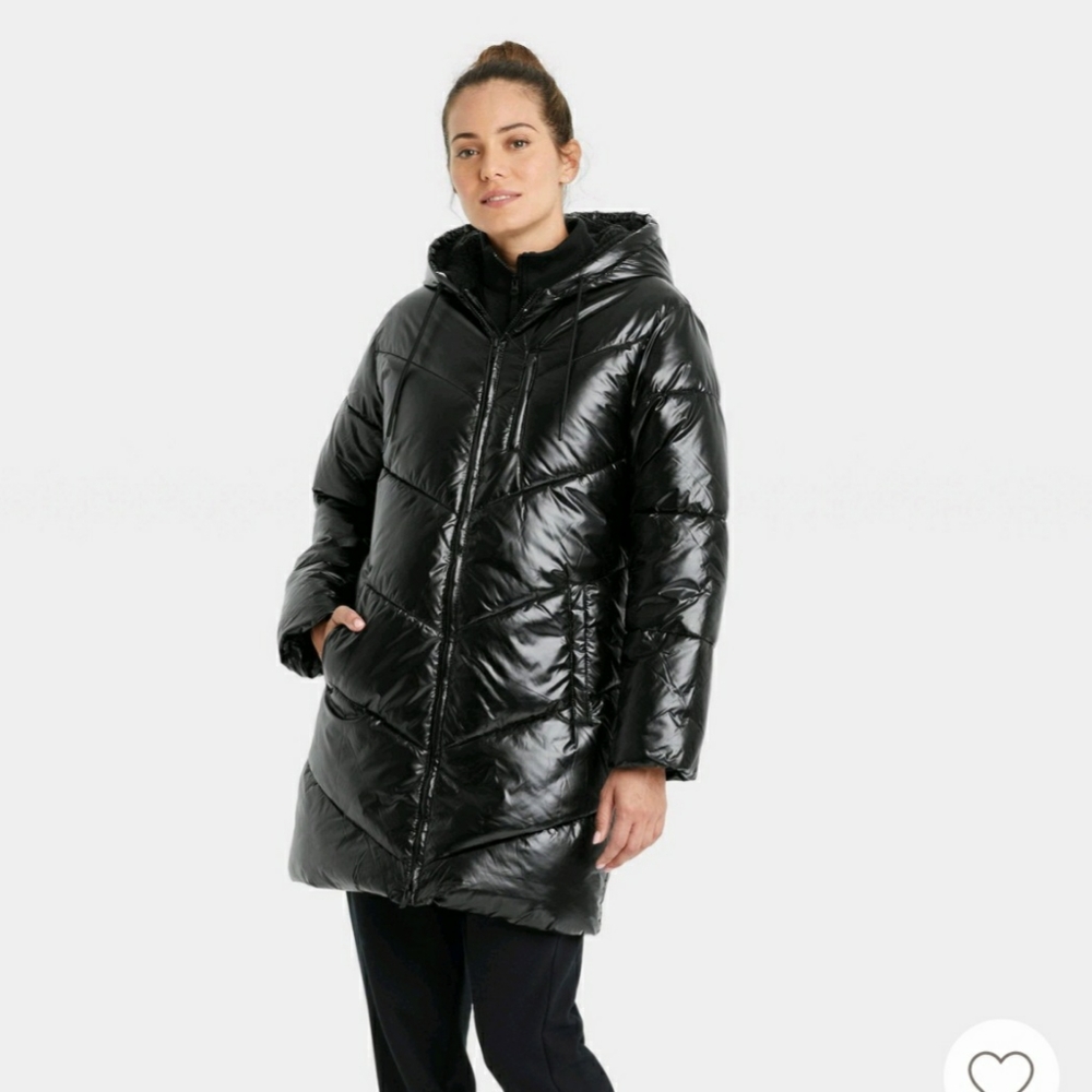 Target Black Puffer Jacket